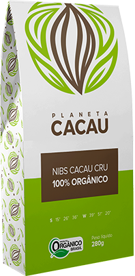 Nibs de Cacau Cru, Orgânico e Gourmet 500g